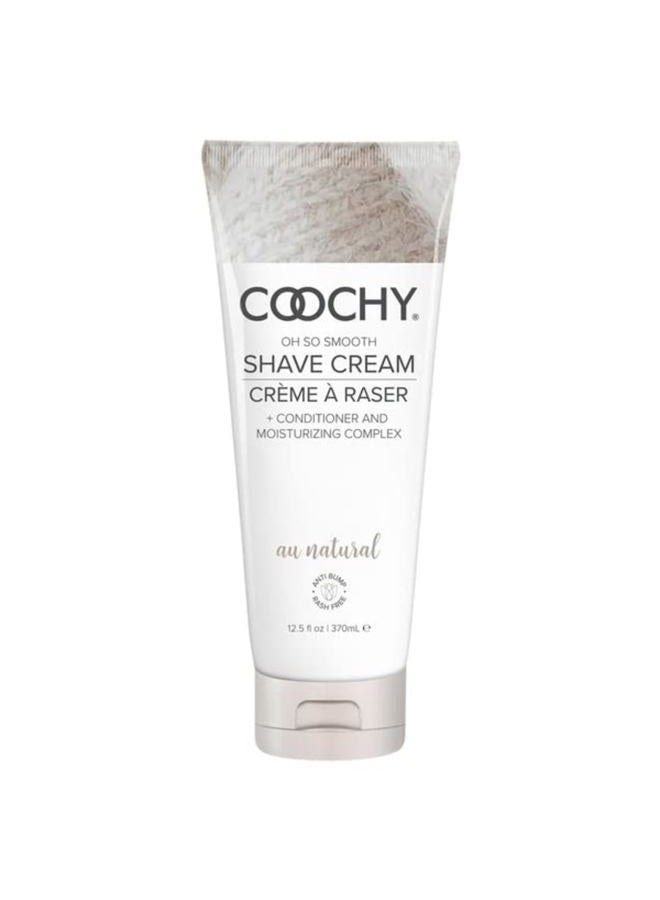 coochy Shave Cream Au Natural - 370ml - Image 1