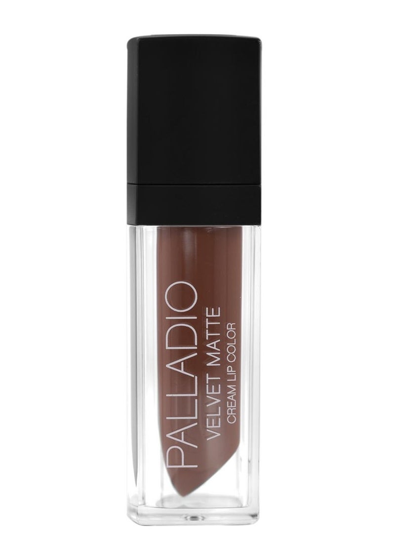 PALLADIO PALLADIO Velvet Matte Metallic Cream Lip Color/  - Image 1