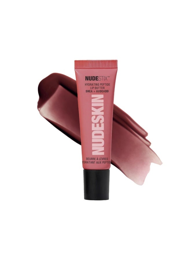 Nudestix Hydra-Peptide Lip Butter - Sugar Plum 10 ml - Image 1