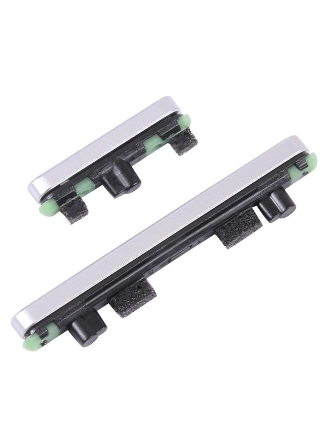 erorex For Google Pixel 7 Pro Original Power Button + Volume Button Control Button (Silver) - Image 3