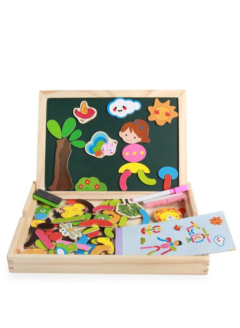 سوفام لوحة رسم مغناطيسية خشبية متعددة الوظائف -متنوعة - Image 1