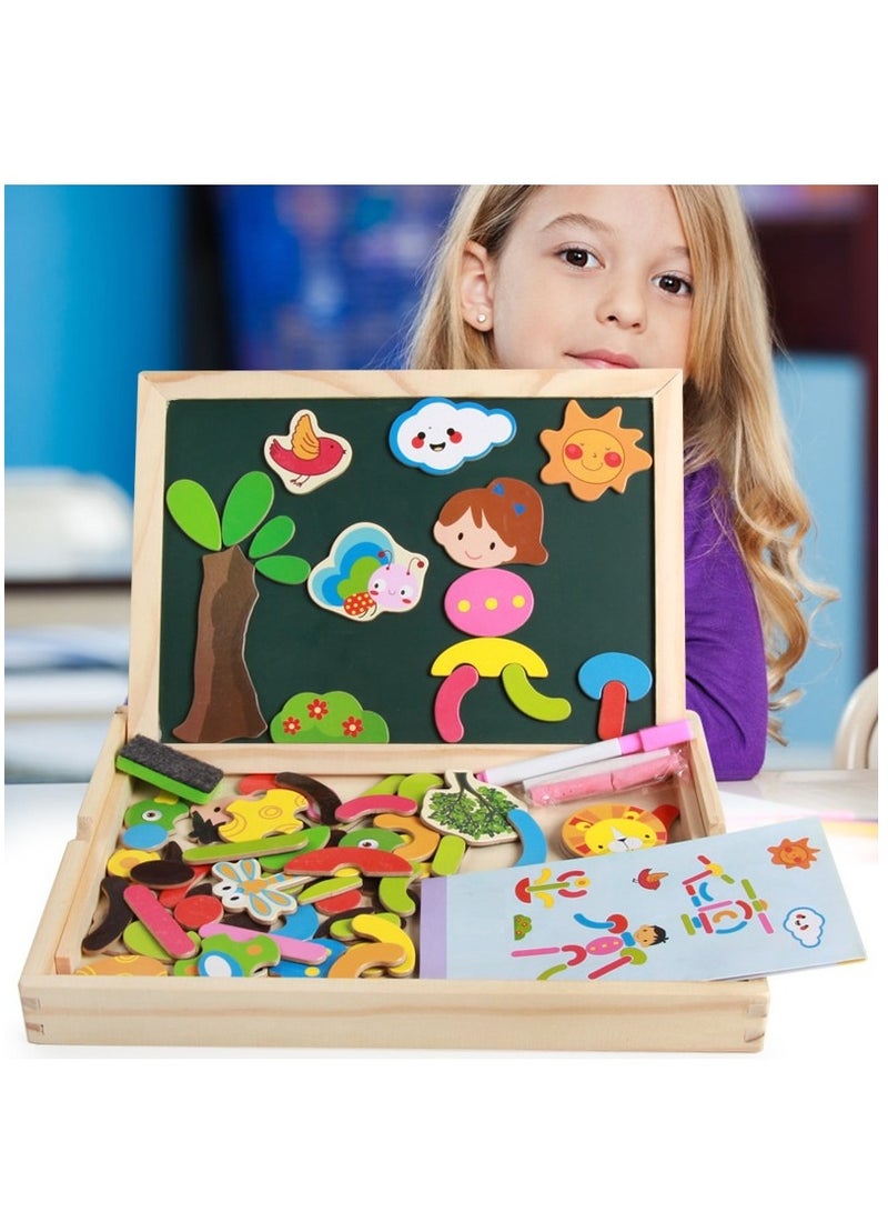 سوفام لوحة رسم مغناطيسية خشبية متعددة الوظائف -متنوعة - Image 2