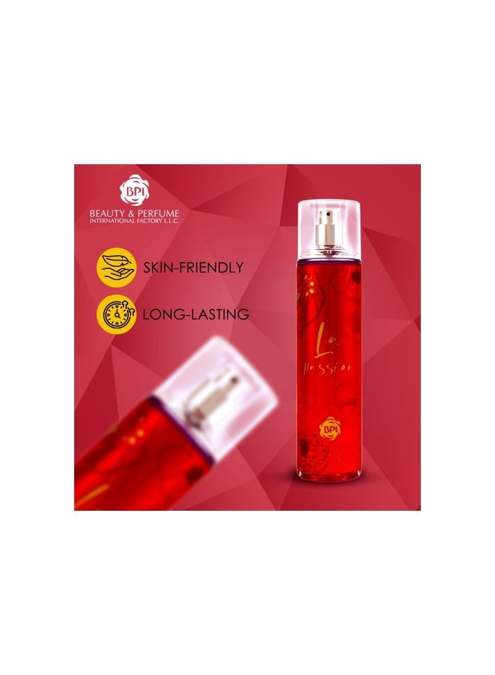 BPl La Passion Fragrance Mist Women 250ml - Image 4