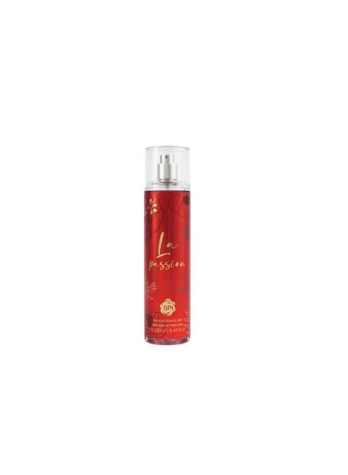 BPl La Passion Fragrance Mist Women 250ml - Image 1