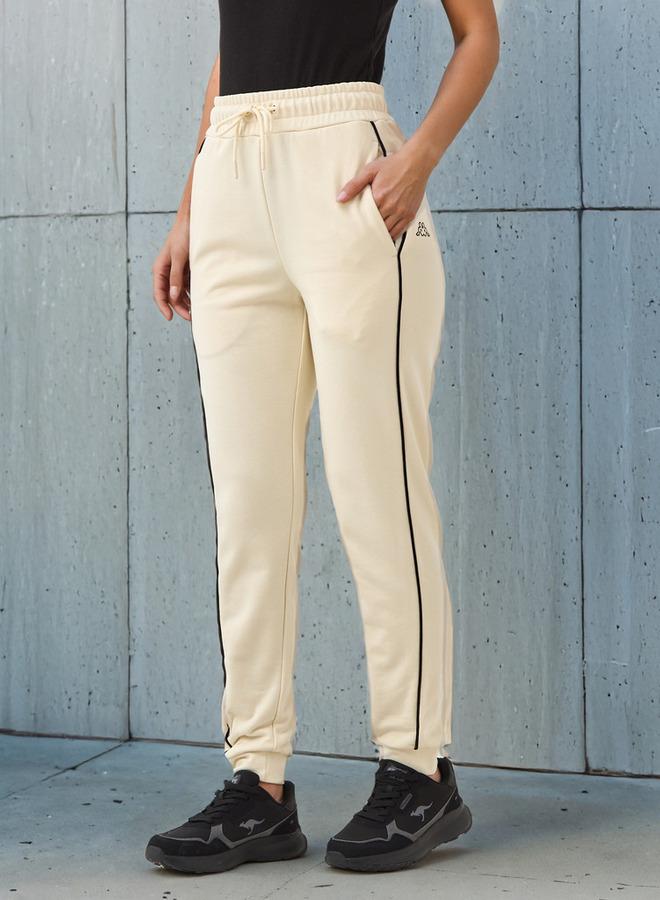 كابا بنطلون رياضي نسائي بقصة عادية وجيوب - Image 1