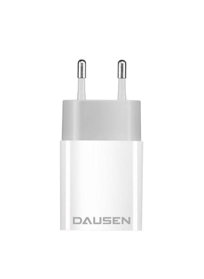 دوسن شاحن حائط Dausen TR-EA180WT مع كابل Micro USB - Image 1