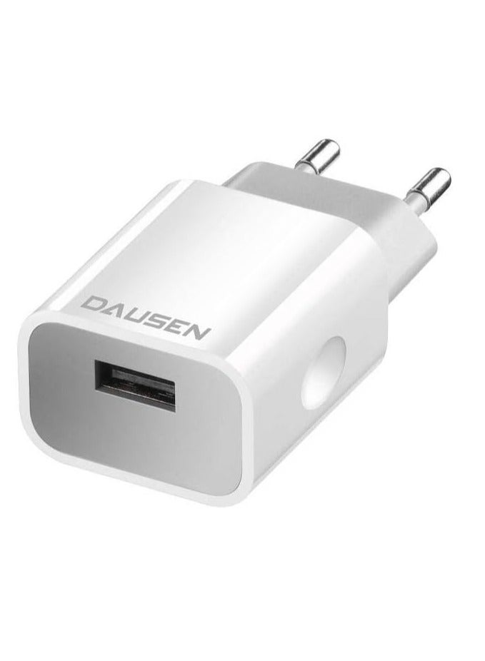 دوسن شاحن حائط Dausen TR-EA180WT مع كابل Micro USB - Image 3