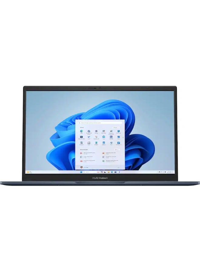أسوس فيفوبوك 14، لابتوب 14 بوصة FHD، معالج إنتل كور 5 120U، 8 جيجابايت ذاكرة، 256 جيجابايت SSD، رسومات إنتل مدمجة، لوحة مفاتيح إنجليزية، ويندوز 11 هوم S - Image 1