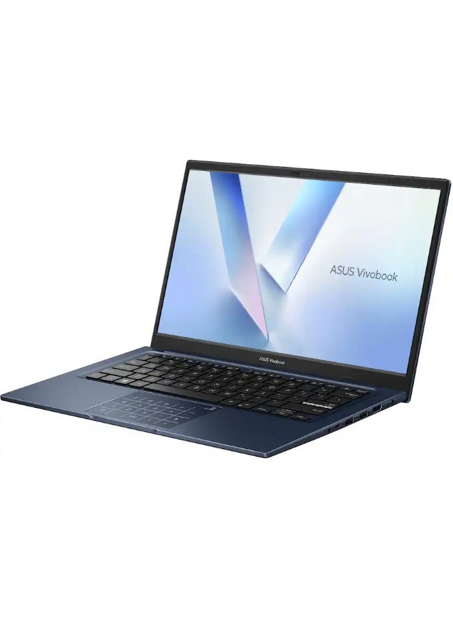 أسوس فيفوبوك 14، لابتوب 14 بوصة FHD، معالج إنتل كور 5 120U، 8 جيجابايت ذاكرة، 256 جيجابايت SSD، رسومات إنتل مدمجة، لوحة مفاتيح إنجليزية، ويندوز 11 هوم S - Image 2