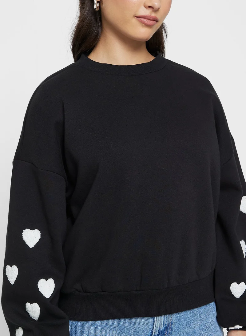 ONLY  Onlmacy Long Sleeve Crew Neck Sweatshirt for Women | Best Price UAE