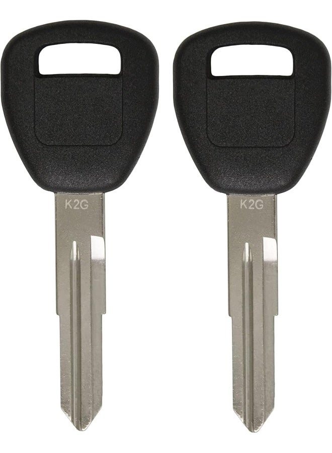 Keyless2Go Replacement for New Uncut Transponder Ignition ID 13 Chip Car Key HD106 (2 Pack) - Image 1