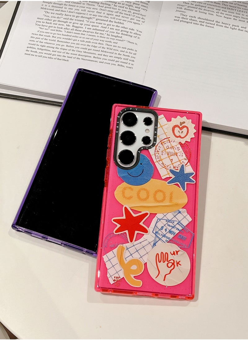 Casetify - Samsung Galaxy S23 Ultra 'Retro Sticker Blast' Series Case - Image 1
