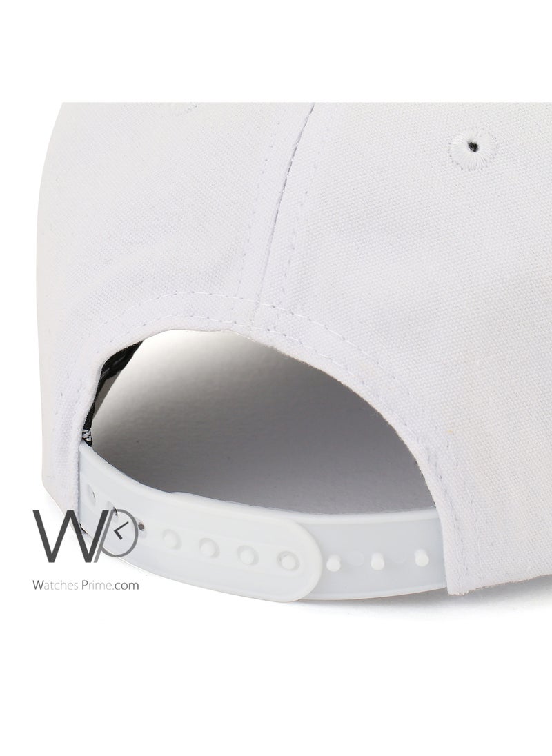GUCCI Gucci GG Baseball Cap White Color Cotton Hat For Men  - Image 3