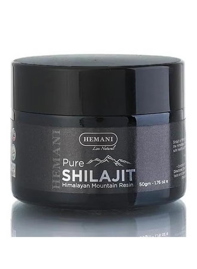 Nature صمغ شيلجيت هيماني النقي من جبال الهيمالايا 50 جرام - 100% طبيعي، جودة ممتازة من الأعشاب التكيفية - Image 1