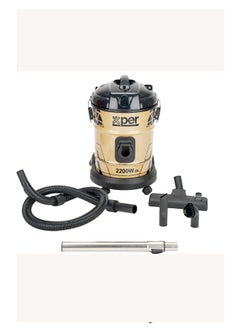 XPER Drum Vacuum Cleaner, 2200 watt, 22L, Gold * Black | XPVC-22W22L-23  - Image 5