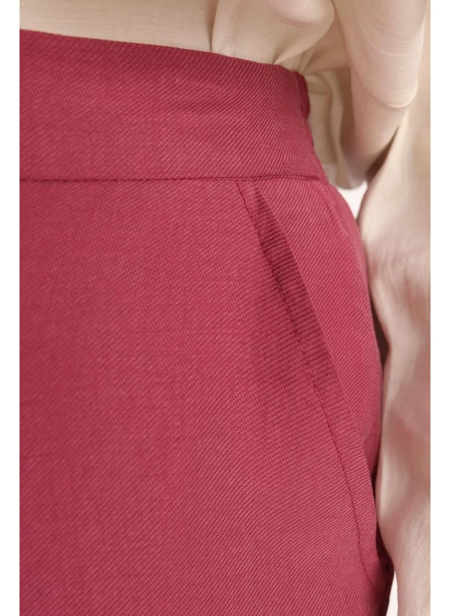 Allday Cherry-Pocketed Pipe Leg Trousers