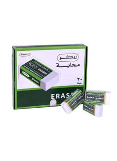 ROCO ERASER PLASTIC 30 PIECES 