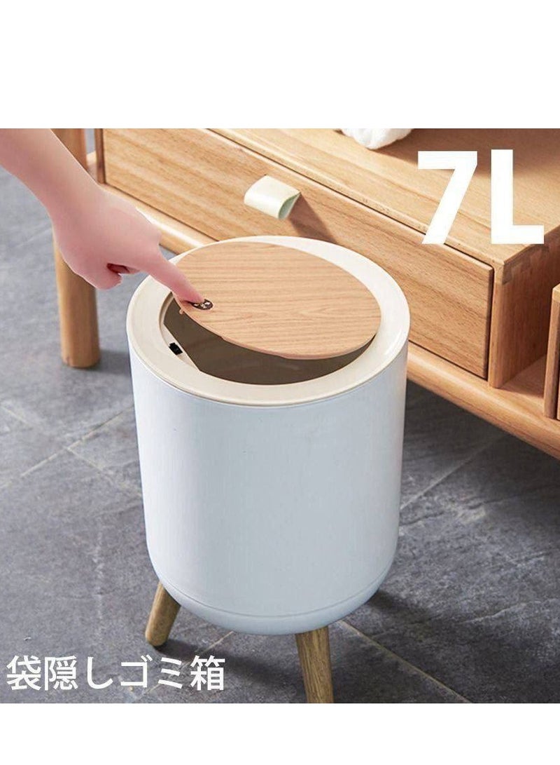 Basket but the shape is a piece of furniture and also the touch cover is easy to use dh  - Image 3