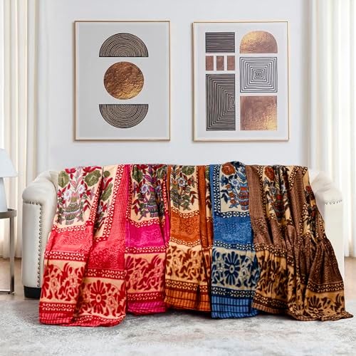 CHANDRAVATI Stylish Polar Fleece Single Bed AC Fleece Wool Blanket - 58x88 Inch || Skin Friendly || (2, Print) - Image 5