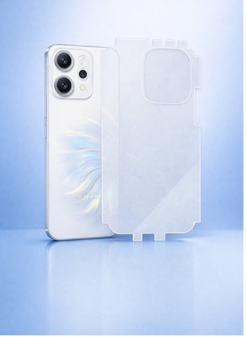 Back and Frame Screen Protector for Oppo Reno 14 – Full protection with a smooth touch and elegant design that preserves your phone’s original look - Image 1
