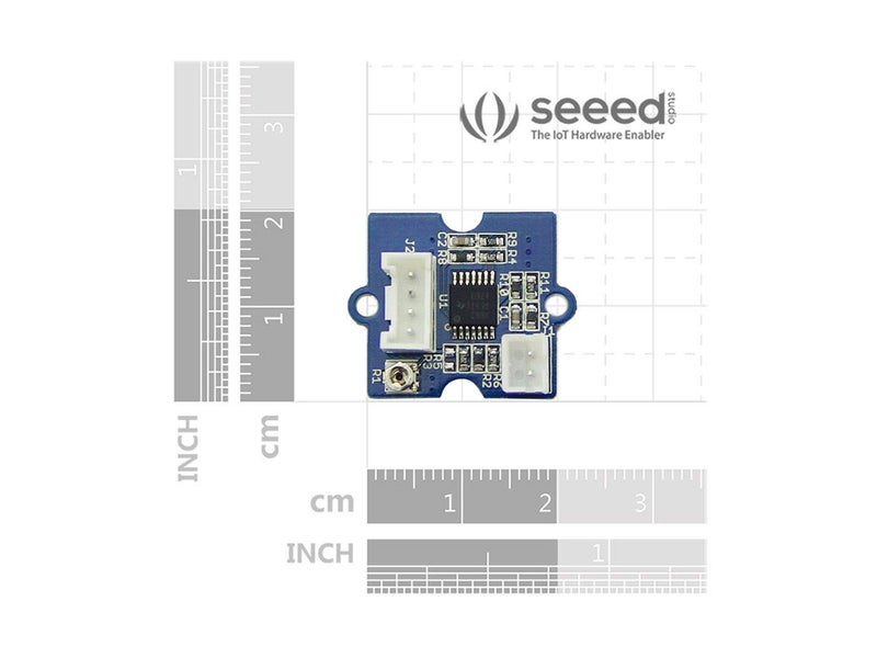 seeed studio Grove GSR Sensor Module 3.3V/5V Open Source, Galvanic Skin Response Sensor for DIY Sleep Quality Monitor Compatible with Board Arduino/Seeeduino/Raspberry Pi/BeagleBone/LinkIt ONE
