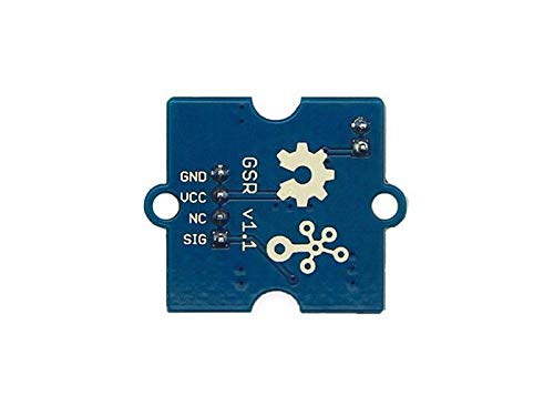 seeed studio Grove GSR Sensor Module 3.3V/5V Open Source, Galvanic Skin Response Sensor for DIY Sleep Quality Monitor Compatible with Board Arduino/Seeeduino/Raspberry Pi/BeagleBone/LinkIt ONE