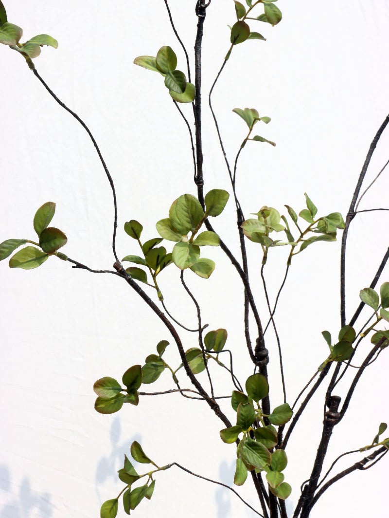 grtefhu 3Pcs 38.8"" Faux Greenery Plant Stems and Branches for Tall Vase Artificial Tree Branches and Twigs for Decoration (Green Leaves & Brown Stem) - Image 5