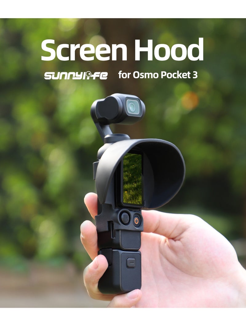 SUNNY LIFE غطاء عدسة مضاد للتوهج غطاء عدسة واقي كاب ملحقات لجهاز أوزمو بوكيت 3 - Image 2