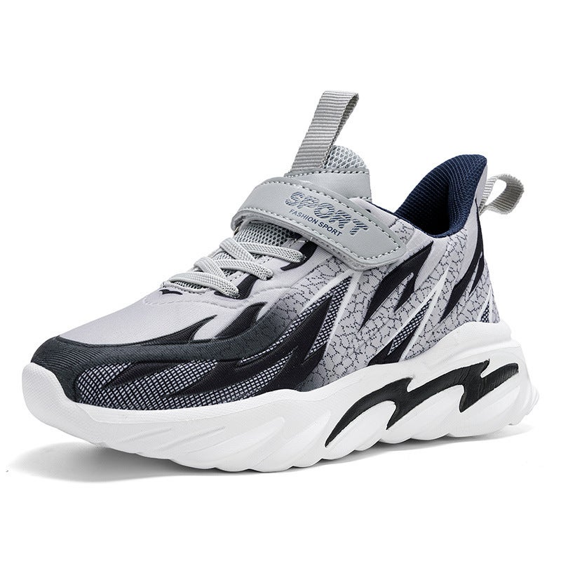 Mesh Sneakers Lightweight Flexible Sole Walking Shoes For Kids Indoor And Outdoor Activities - Image 1