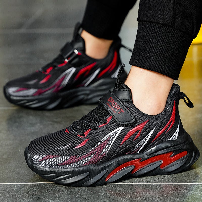 Mesh Sneakers Lightweight Flexible Sole Walking Shoes For Kids Indoor And Outdoor Activities - Image 4