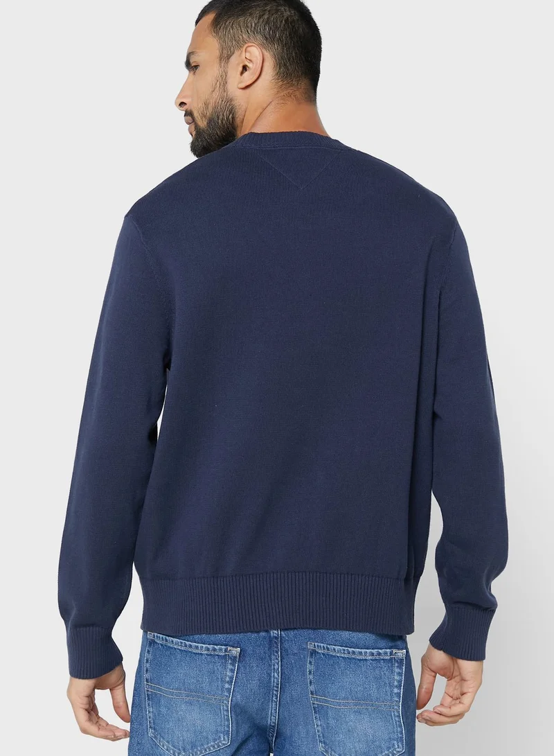 TOMMY JEANS Logo Knitted Sweater