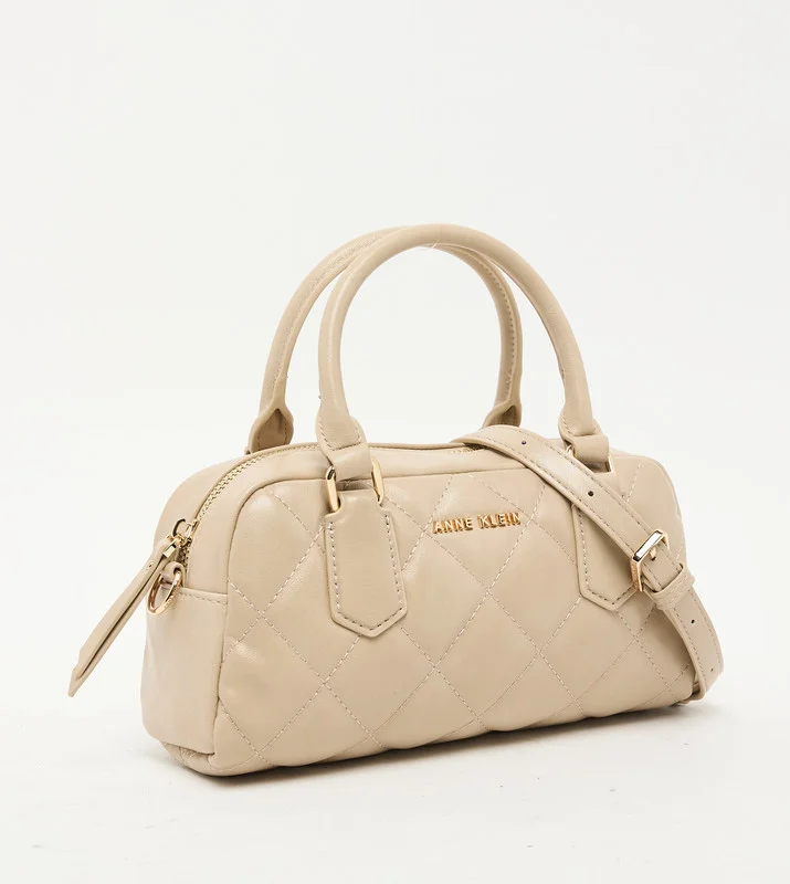 ان كلاين Anne Klein Women’s Apricot Quilted PU Handbag