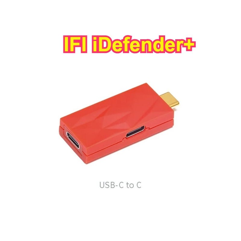 iFi iDefender+ High-Speed Data Transfer USB Power Connector, Type-C to Type-C - Image 1