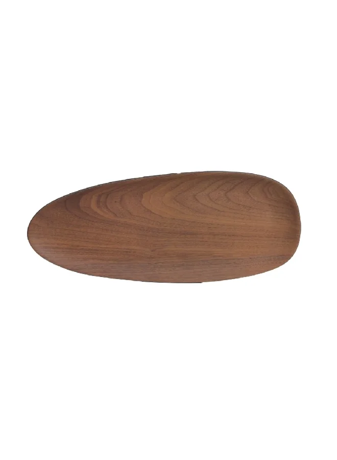 PARFAIT Elegant and Durable Bamboo Fibre Serving Plate Brown 30 cm BB22169BF