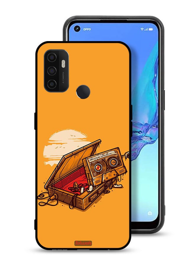 Tolwak Oppo A33 (2020) Protective Case Cover Cassette And Tape Art - Image 1