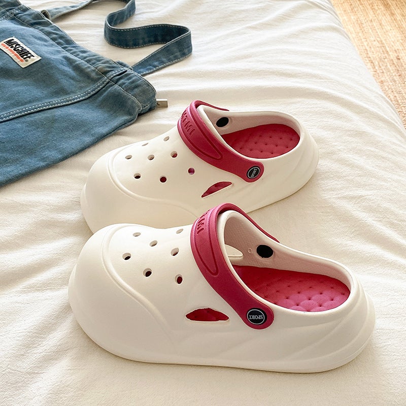 Women's EVA Clog Sandals with Cartoon Charms - Image 2