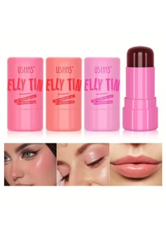 4 Colors Jelly Blush Stick Lip Balm Eyeshadow 3-in-1 Multi-Use Matte Blush Moisturize Brighten Lip Gloss(4pcs) - pzsku/Z7A7A636B564AAAC60830Z/45/_/1739817813/159ee7a0-d354-4a78-9785-a87ff4d614ab