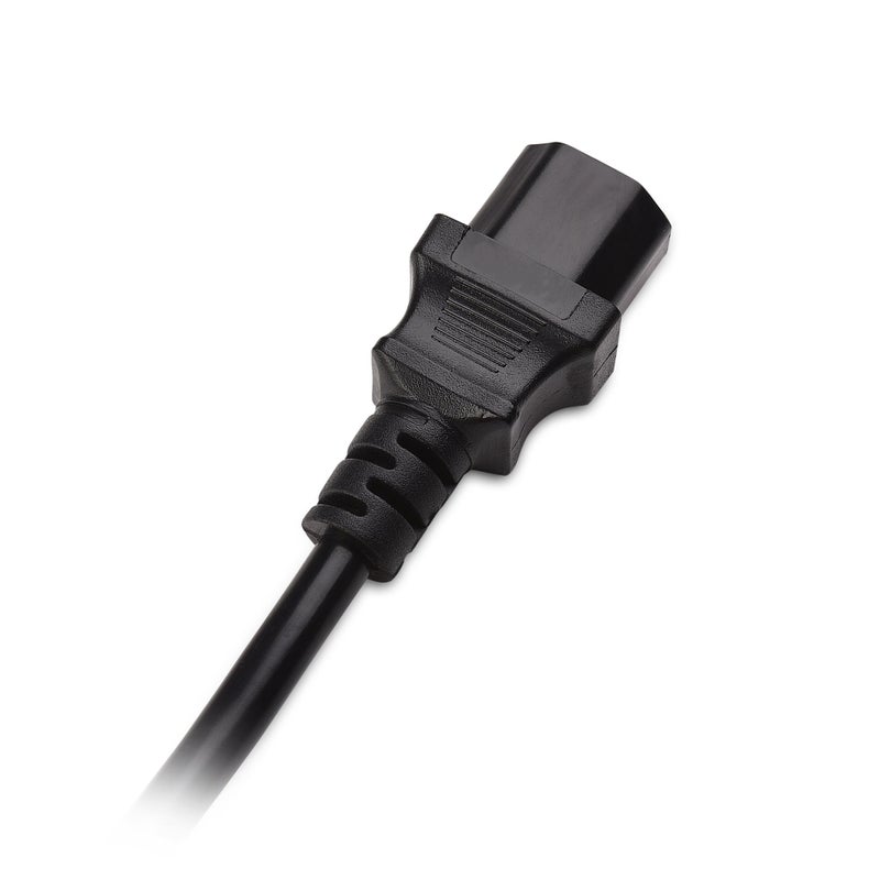Cable Matters كابل ماترز 2-باك كابل تمديد طاقة الكمبيوتر إلى وحدة توزيع الطاقة، كابل تمديد طاقة 6 قدم (IEC C14 إلى IEC C13 كابل طاقة PDU) - Image 5