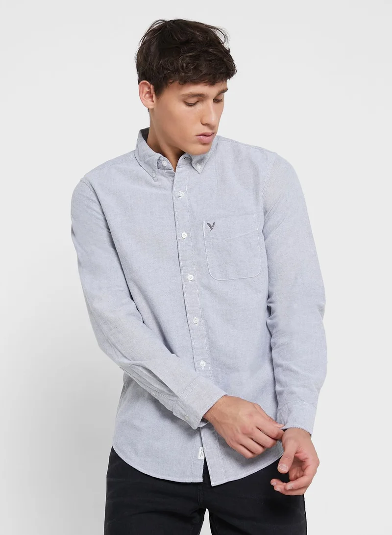 American Eagle Essential Oxford Slim Fit Shirt