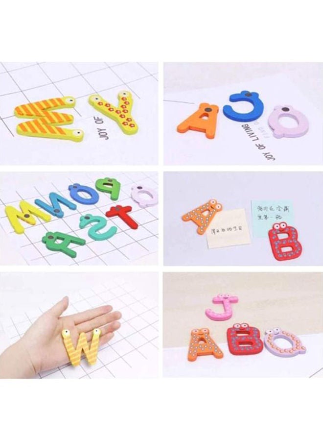 NIBEMINENT 26-Piece Capital Letters Magnet Educational Toy - Image 3