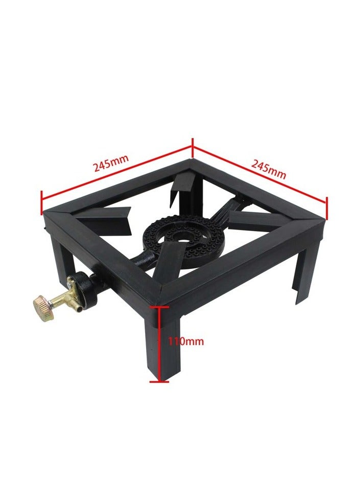 erorex Heavy-Duty Gas Stove – Cast Iron Burner - Image 2