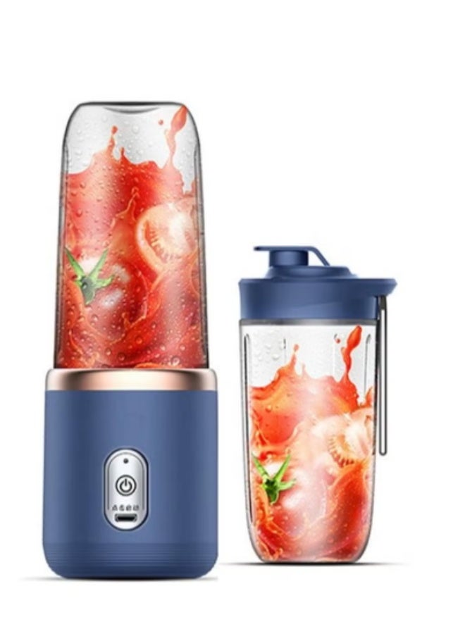 EONLINE Juicer Blender Cup USB Rechargeable Electric Plastic Mini Portable Juice Mixer - Image 2