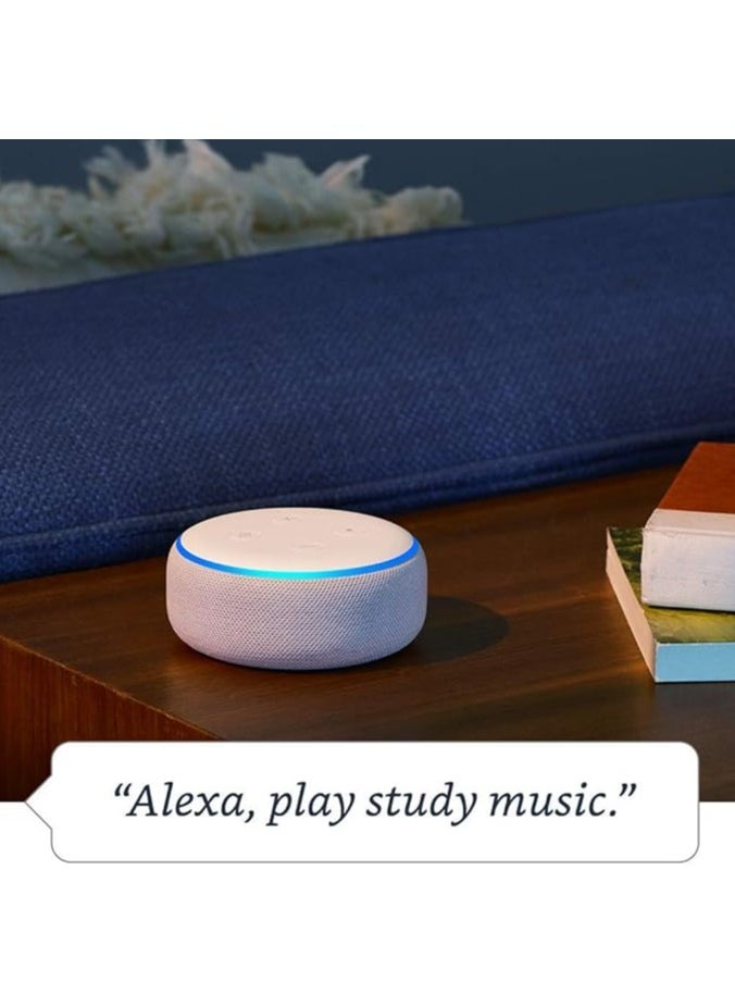 REBENUO Smart Home Systems Echo Dot (3rd Gen) Smart Certified Restored with Alexa Support Carbon Black  - Image 5