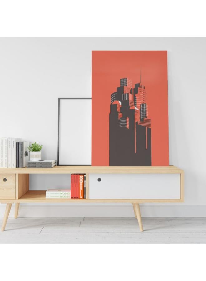 Home Gallery New York Skyline Art Print Illustration Printed Canvas wall art - Image 4