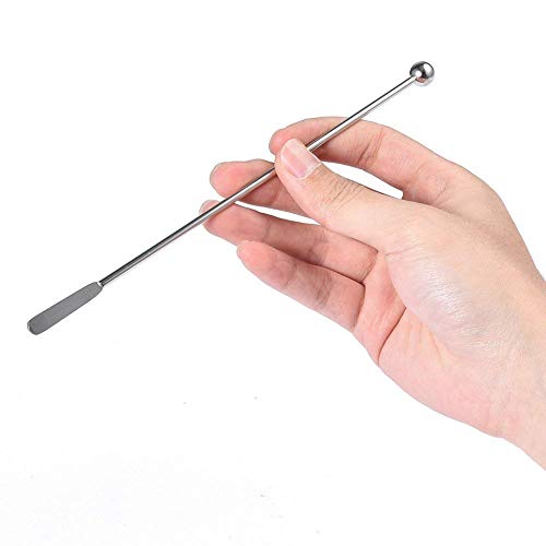 SZLFSX 5 pcs Stainless Steel Coffee Beverage Stir Sticks Cocktail Stirrers Drink Swizzle Stick 7.4" Swizzle Stick Picks Tools - Image 3