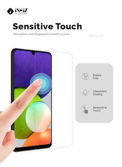 INEIX Tempered Glass Screen Protector For Samsung Galaxy A22 4G - Clear  - Image 4