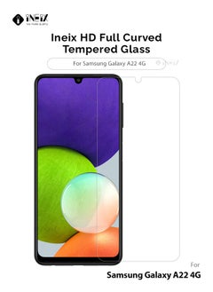 INEIX Tempered Glass Screen Protector For Samsung Galaxy A22 4G - Clear  - Image 1