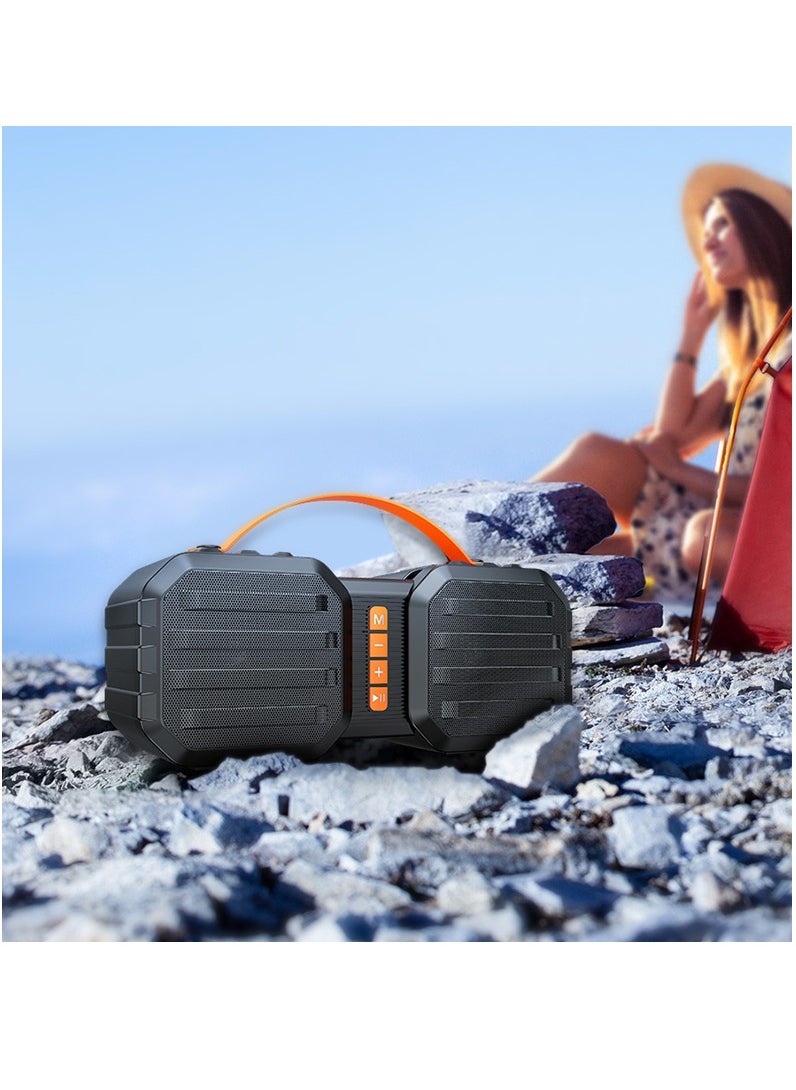 T-WOLF - Portable Bluetooth Speaker TWS Connection 8H Playtime and Multi-Mode Portable Speaker for Outdoors, Camping, Home, Party - Image 1