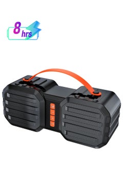 Portable Bluetooth Speaker TWS Connection 8H Playtime and Multi-Mode Portable Speaker for Outdoors, Camping, Home, Party