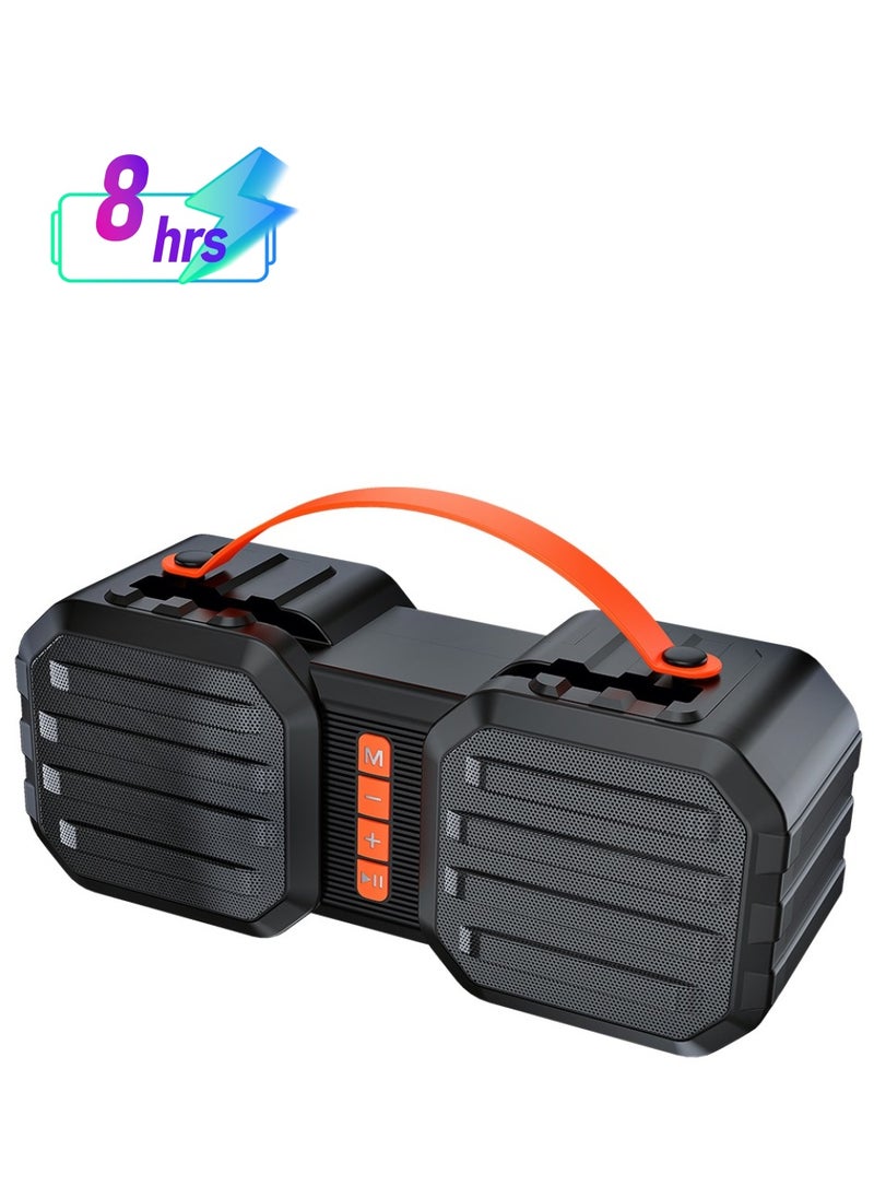 T-WOLF Portable Bluetooth Speaker TWS Connection 8H Playtime and Multi-Mode Portable Speaker for Outdoors, Camping, Home, Party  - Image 1